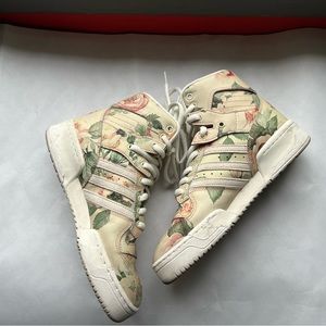 Adidas Rivalry Hi OG x Eric Emanuel Floral Men’s Size 7 F35092